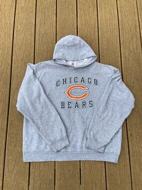 NFL Sports Illustrated Chicago Bears Gray Hoodie Size XL